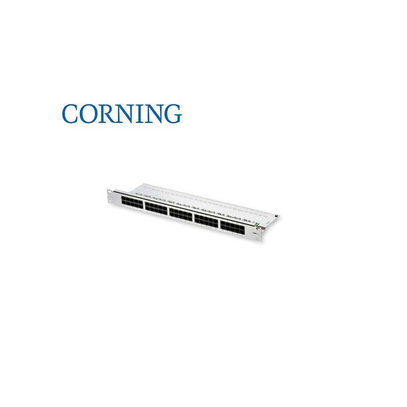 FutureCom Cat. 3/ISDN Telephone Patch Panel,unshielded, 50xRJ45