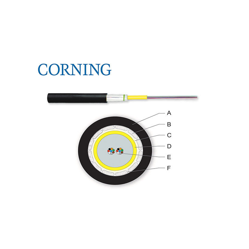 Cablu fibra optica Central Tube SM (OS2) 9/125, 24 fibre, In/Out