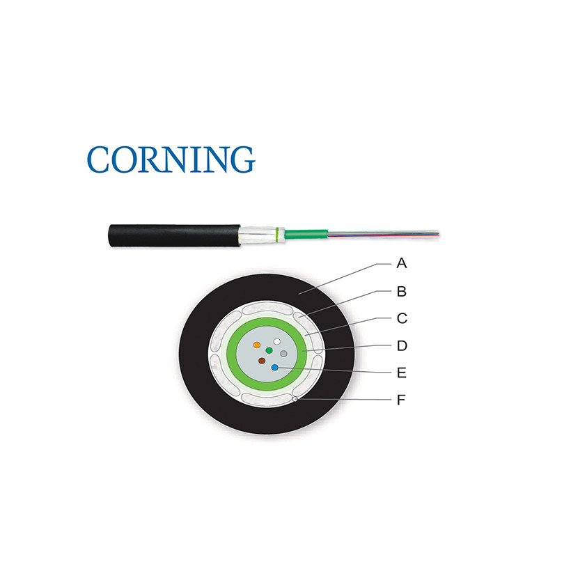 Cablu fibra optica ClearCurve® MM OM2 50/125, 6 fibre, In/Out