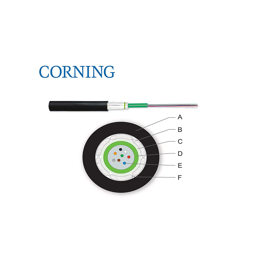 Cablu fibra optica ClearCurve® MM OM3 50/125, 8 fibre, In/Out