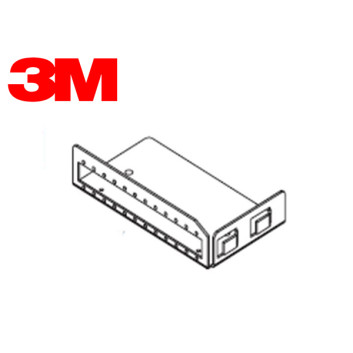 SC Simplex Mounting Plate for 12 Couplings