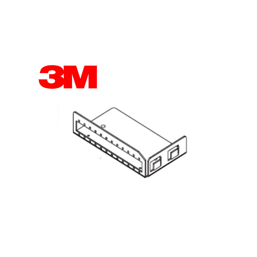 SC Simplex Mounting Plate for 12 Couplings