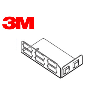 SC-Duplex Mounting Plate for 6 Couplings