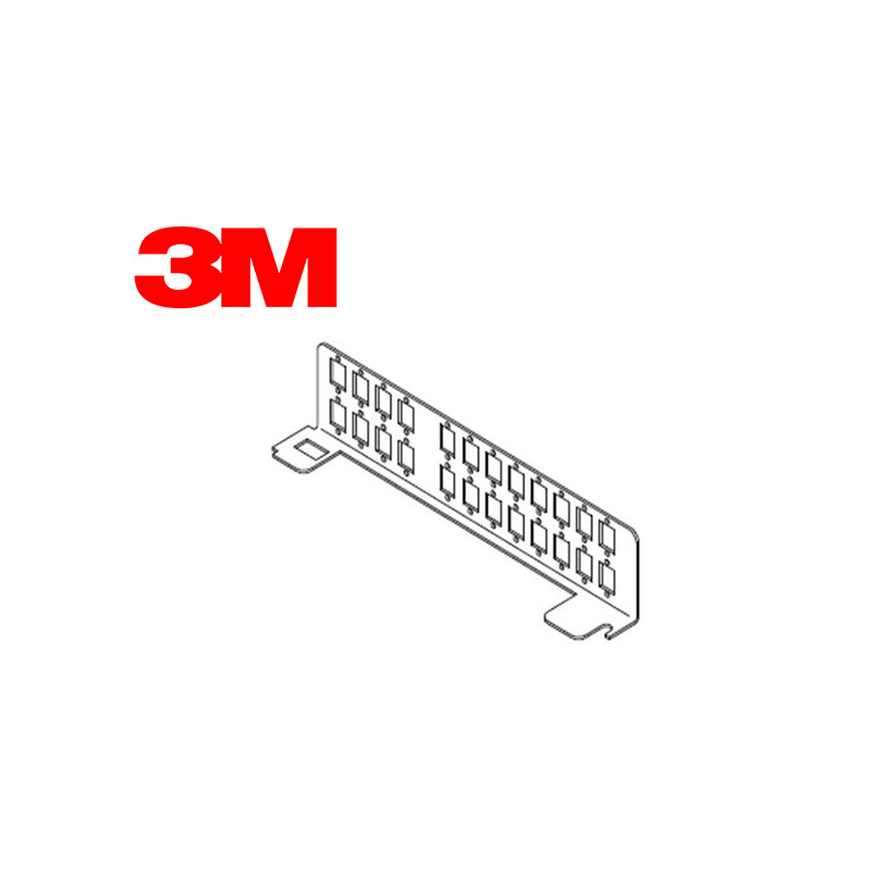 SC Simplex Mounting Plate for 24 Couplings