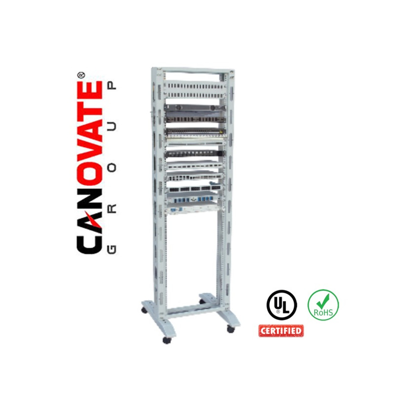 19" RELAY & OPEN RACK 26U Single Frame