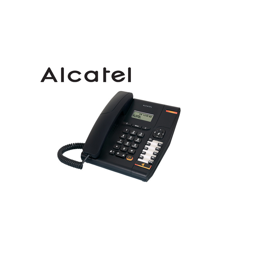 Telefon analogic ALCATEL Temporis 580 black, cu display