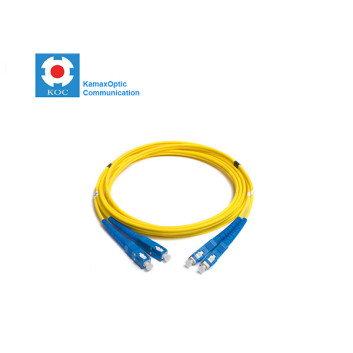 Patch cord SC/PC-SC/PC SM9/125 duplex 2.0mm standard color LSZH jacket cable, (L)m