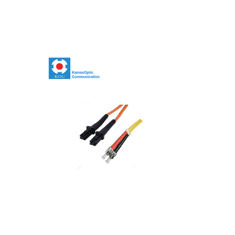 Patch cord MTRJ/PC-ST/PC MM50/125 duplex 2.0mm standard color LSZH jacket cable, (L)m