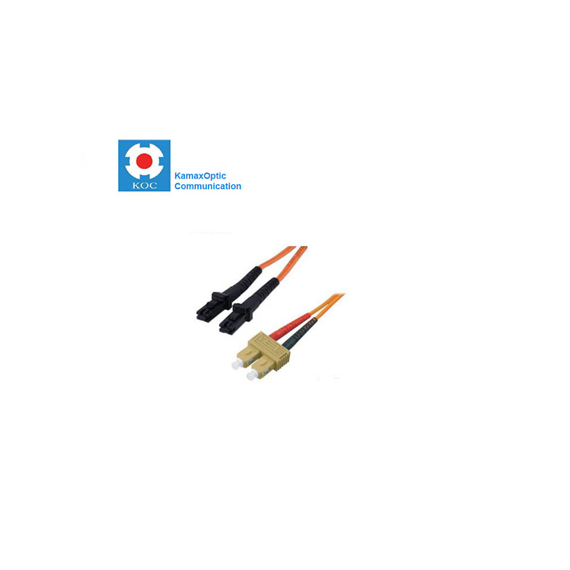 Patch cord MTRJ/PC-SC/PC MM50/125 duplex 2.0mm standard color LSZH jacket cable, (L)m