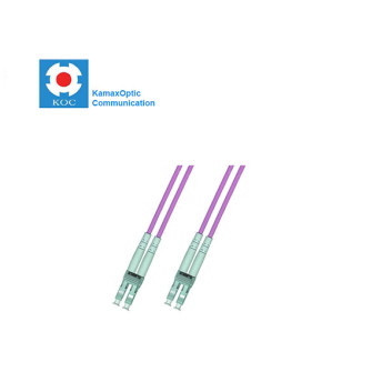 Patch cord LC/PC-LC/PC MM50/125 OM4 duplex 2.0mm standard color LSZH jacket cable, (L)m