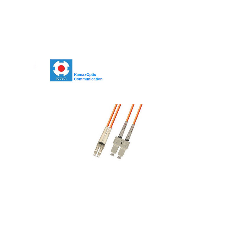 Patch cord SC/PC-LC/PC MM62.5/125 duplex 2.0mm standard color LSZH jacket cable, (L)m