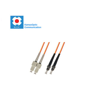 Patch cord ST/PC-SC/PC MM62.5/125 duplex 2.0mm standard color LSZH jacket cable, (L)m