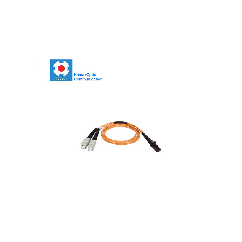 Patch cord MTRJ/PC-SC/PC MM62.5/125 duplex 2.0mm standard color LSZH jacket cable, (L)m