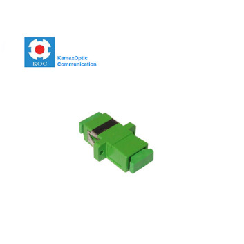 Adaptor SC/APC, simplex, SM, with zirconia sleeve