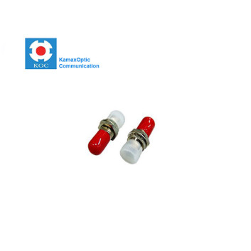 Adaptor FC-ST, simplex, SM, with zirconia sleeve