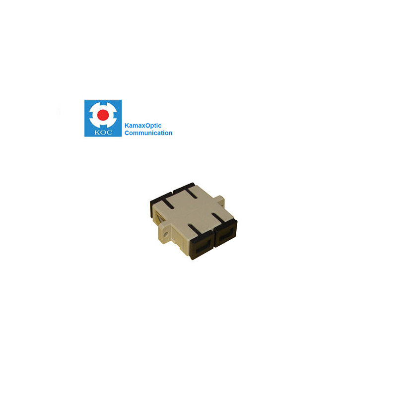 Adaptor SC-SC, duplex, MM, with bronze sleeve