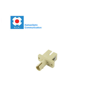 Adaptor SC-ST, simplex, MM, with bronze sleeve