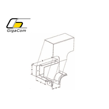 "T" vertical reductor cu separator