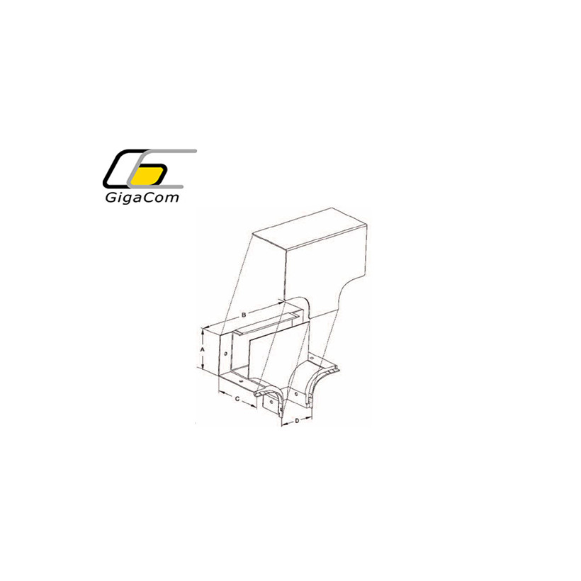 "T" vertical reductor cu separator