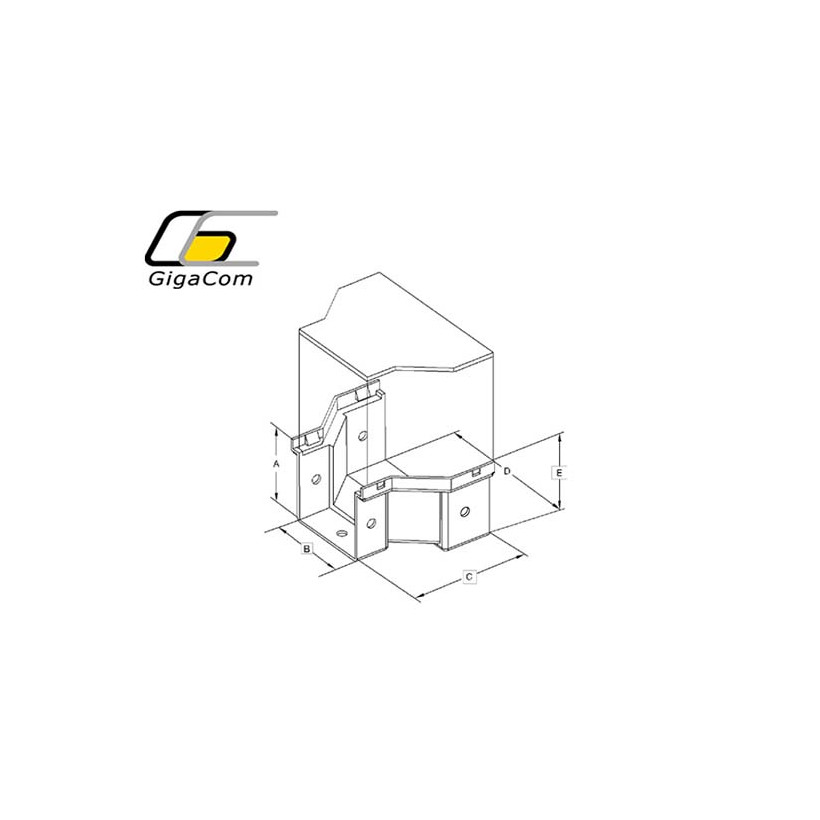 Reducer 100 to 50mm Yellow