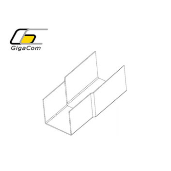 Gigaduct to ADC Adaptor 100mm to 100mm Duct to Duct with ADC Connector