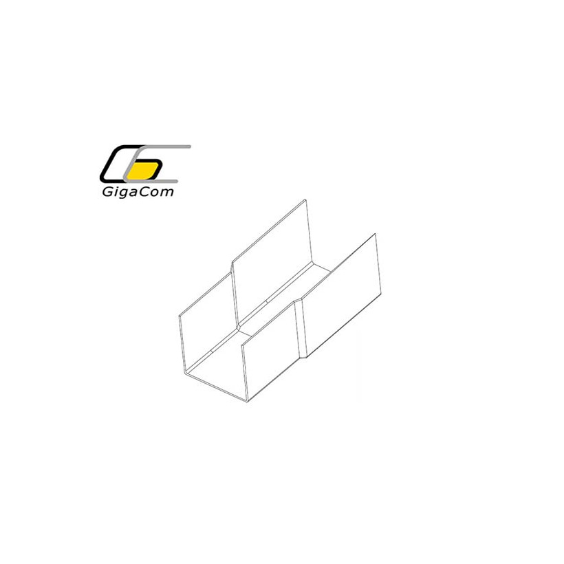 Gigaduct to ADC Adaptor 100mm to 100mm Duct to Duct with ADC Connector