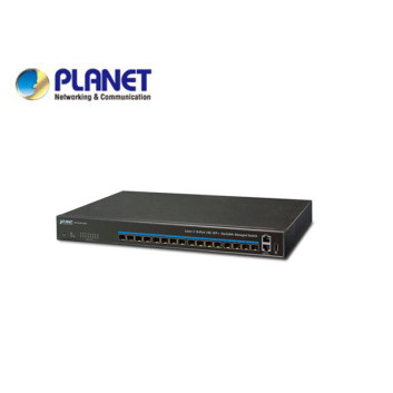 SGS-6340-16XR: Layer 3 16-Port 10G SFP+ Stackable Managed Switch w/48~60V DC Redundant PWR