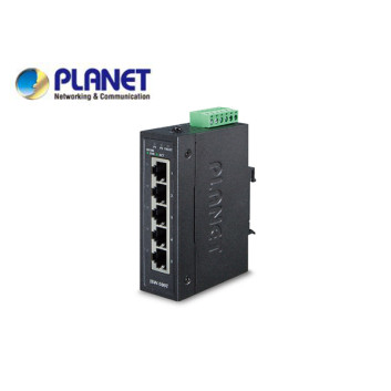 IP30 Compact size 5-Port 10/100TX Fast Ethernet Switch (-40 to75 degrees C)