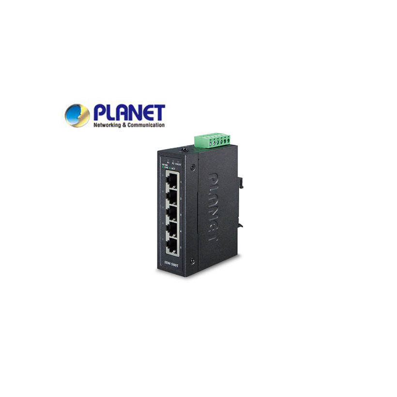 IP30 Compact size 5-Port 10/100TX Fast Ethernet Switch (-40 to75 degrees C)