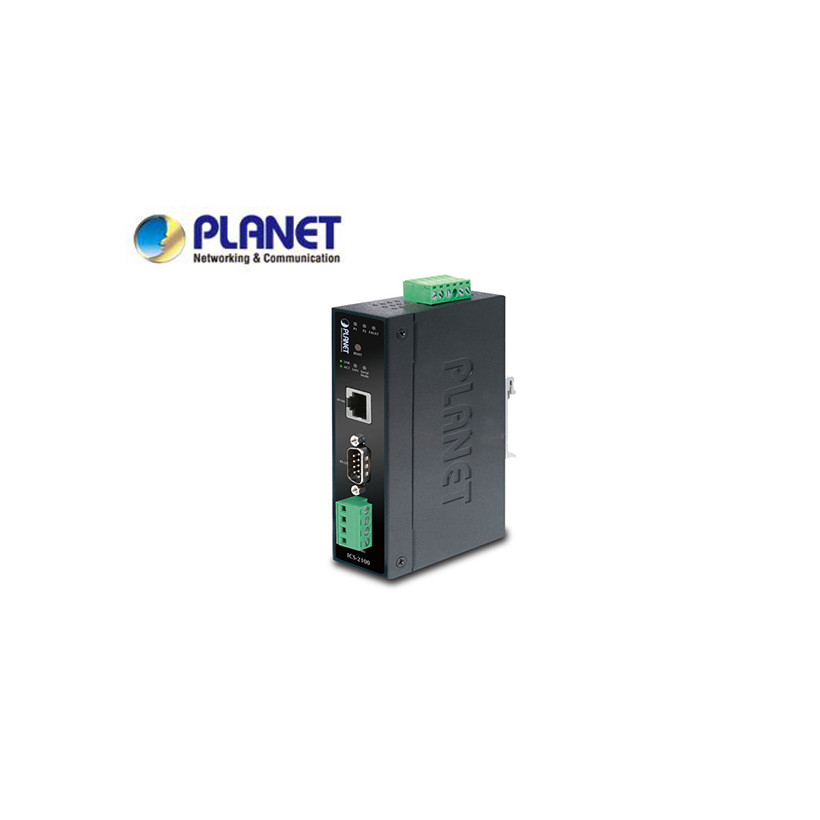 IP30 Industrial RS232/RS-422/RS485 to Ethernet (TP) Converter