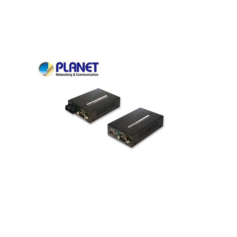 RS232/RS-422/RS485 to 100Base-FX Fiber Optic (SFP) Converter