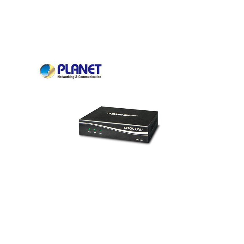 GEPON ONU with 1-Port Fast Ethernet + 1-Port Gigabit Ethernet (Metal Case)