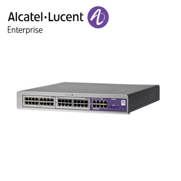 Centrala telefonica IP | TDM Alcatel-Lucent OmniPCX Office Connect in configuratie echipata 4 linii externe si 20 linii interne | Cabinet S (3 sloturi)