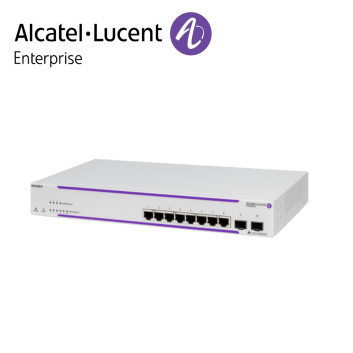 Alcatel-Lucent OmniSwitch OS2260 WebSmart+, 8 porturi RJ-45 10/100/1G BaseT, 4 fixed SFP (1G) uplink ports