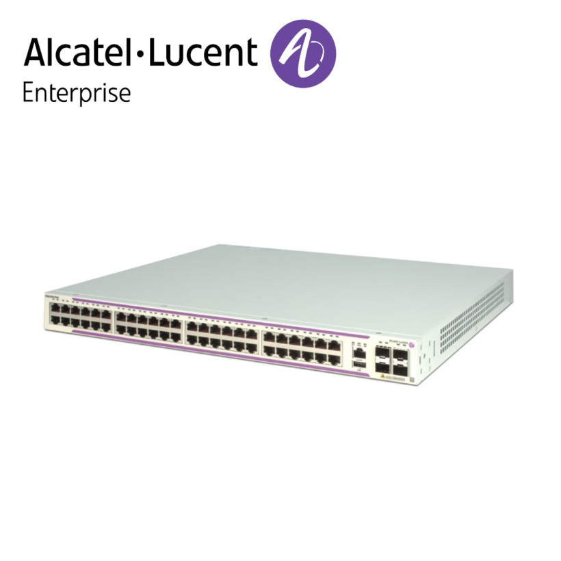 Alcatel-Lucent OmniSwitch 6350 48 porturi 10/100/1000 BaseT ports si 4 porturi Gigabit SFP