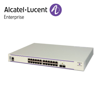 Alcatel-Lucent OmniSwitch 6450 24 porturi 10/100/1000 BaseT, 2 SFP+ 1G/10G ports, one expansion slot