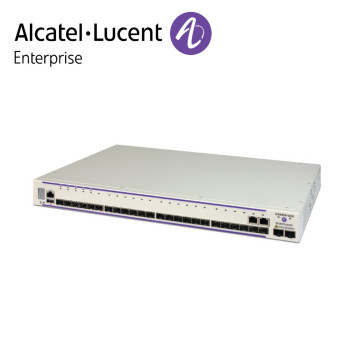 Alcatel-Lucent OmniSwitch 6450 22 porturi 100/1000 Base-X SFP ports, 2 SFP/RJ45 combo, 2 SFP+ 1G/10G ports, one expansion slot