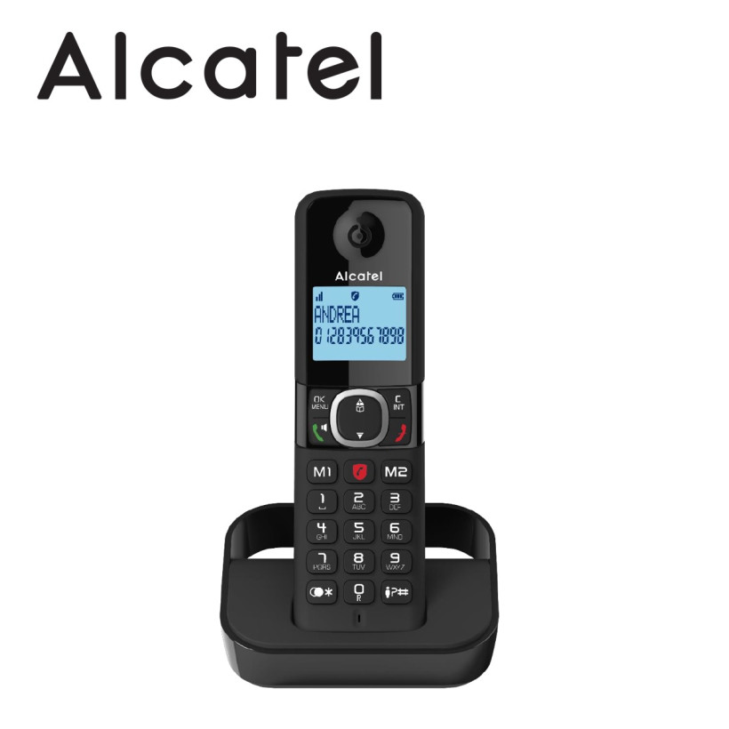 Telefon analogic cordless ALCATEL F860 black