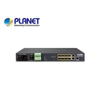 13" 8-Port 100/1000Base-X SFP + 2-Port 10/100/1000Base-T L2/L4 Managed Metro Ethernet Switch (AC+2 DC, DIDO)