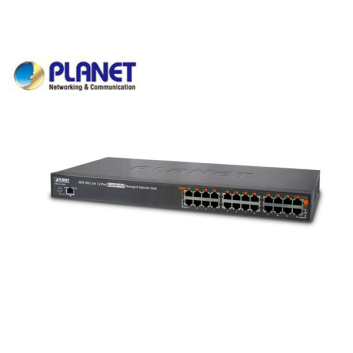 12-Port 802.3at 30w Managed Gigabit High Power over Ethernet Injector Hub (full power - 350W)