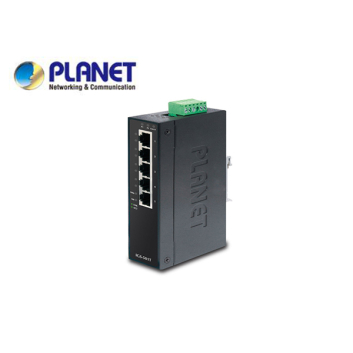 IP30 Slim type 5-Port Industrial Gigabit Ethernet Switch (-40 to 75 degree C)