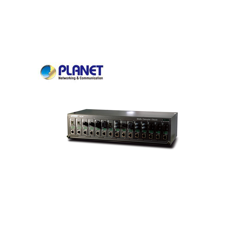 15-slot 19" Media Converter Chassis