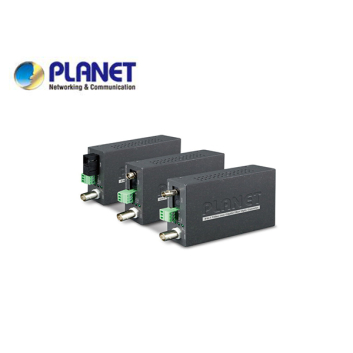 1-Channel 4-in-1 Video over Gigabit Fiber(ST) converter up to 20KM, a pair include Tx & Rx in package (TVI/CVI/AHD/CVBS)