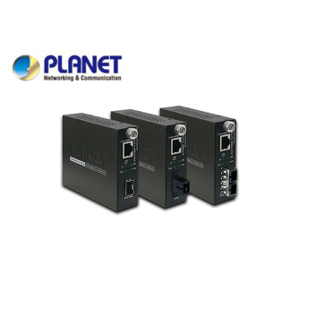 10/100/1000Base-T to WDM Bi-directional Smart Fiber Converter - 1310nm - 15KM