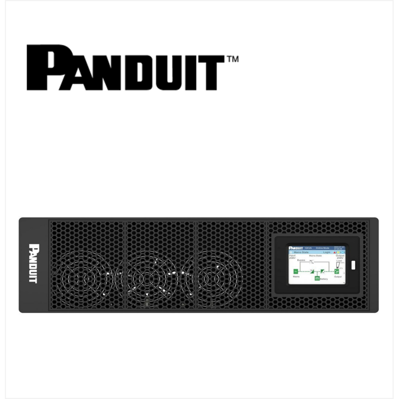 PANDUIT SteadySine UPS 6kVA 6U (3U UPS + 3U EBP) 230V VRLA SINGLE PHASE DOUBLE