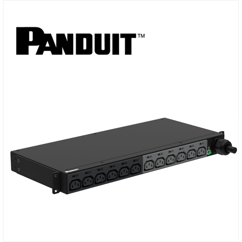 PANDUIT BASIC PDU 32AMP 12xC13 332P6-3M BLACK 1U