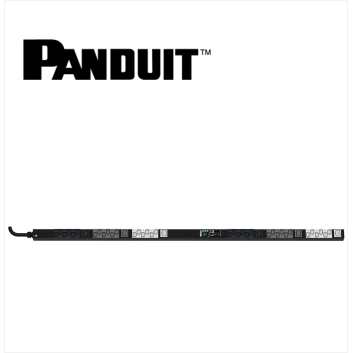 PANDUIT Monitored Input PDU 16AMP 36xC13 6xC19 IEC 60309 3P+N+E 6h 16A-3M BLACK VERTICAL