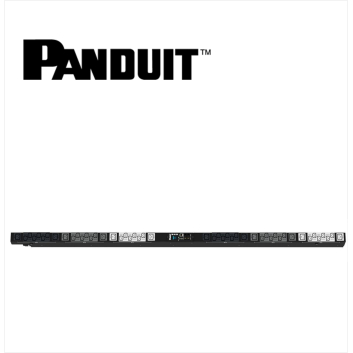 PANDUIT Monitored Input PDU 32AMP 36xC13 12xC19 IEC 60309 3P+N+E 6h 32A-3M BLACK VERTICAL