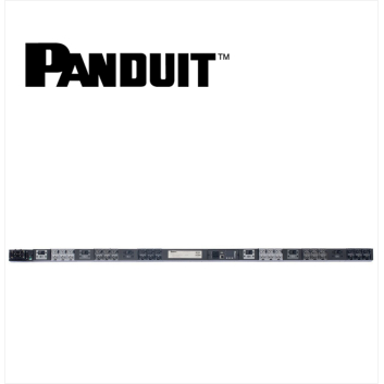 PANDUIT Monitored Switched PDU 6 BREAKER 18xC13/C15 18xC13/C15/C19 UNIVERSAL INLET NO CORD BLACK VERTICAL