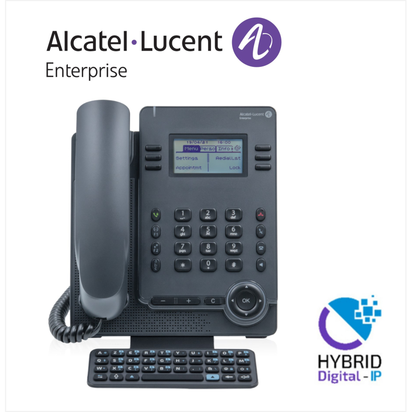 Telefon Alcatel-Lucent ALE-20h Single Port Hybrid Digital-IP Essential